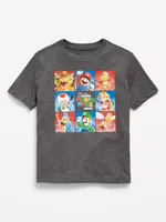 uper Mario Gender-Neutral Graphic T-hirt for Kids