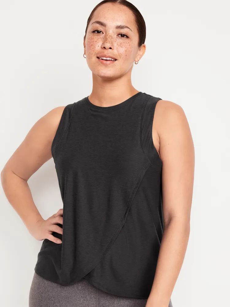 Maternity Sleeveless Cloud 94 Soft Wrap Top