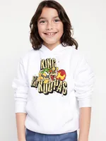 Gender-Neutral Licensed Pop-Culture Pullover Hoodie for Kids