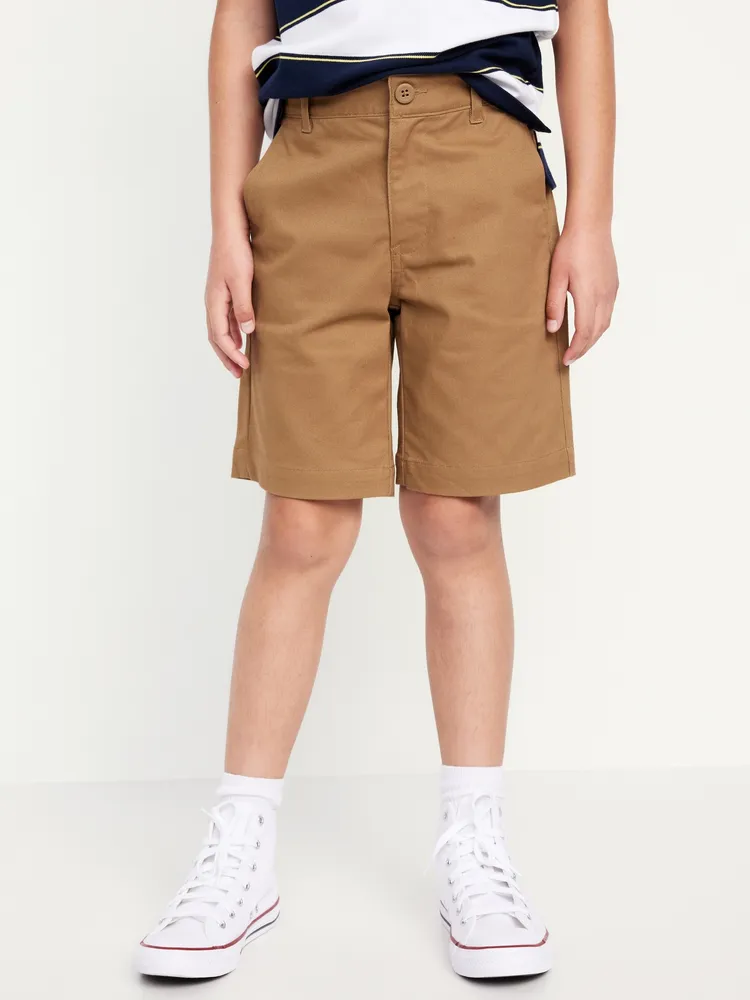 Knee Length Twill Shorts for Boys