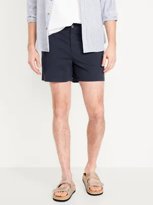 Slim Built-In Flex Rotation Chino Shorts - 5-inch inseam