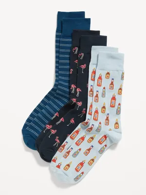 3-Pack Novelty Socks for Men