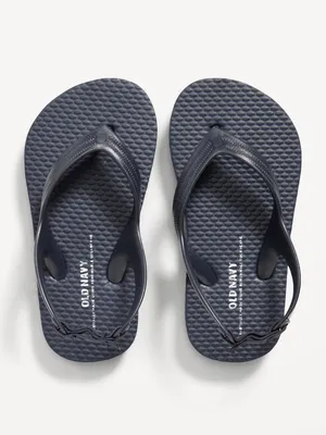 Printed Flip-Flop Sandals for Toddler Boys (Partially Plant-Based