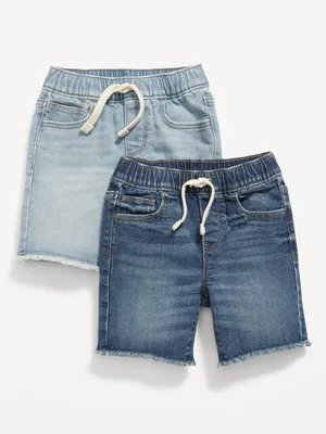 360 Stretch Pull-On Jean Shorts 2-Pack for Toddler Boys