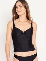 Underwire Tankini Swim Top