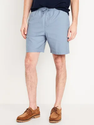 Textured Jogger Shorts for Men - 7-inch inseam