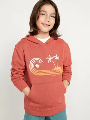 Long-Sleeve Graphic Pullover Hoodie for Boys