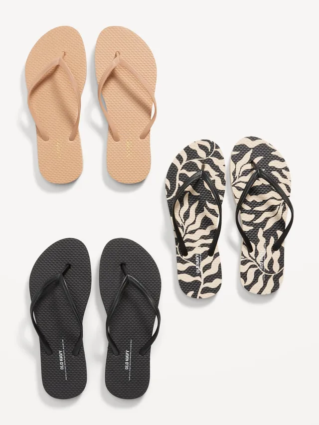 Old Navy Flip-Flop Sandals 3-Pack (Partially Plant-Based