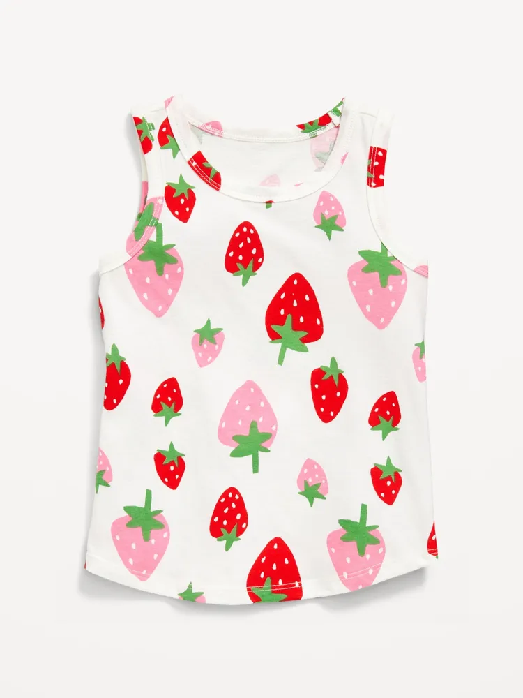 Printed Tank Top for Toddler Girls