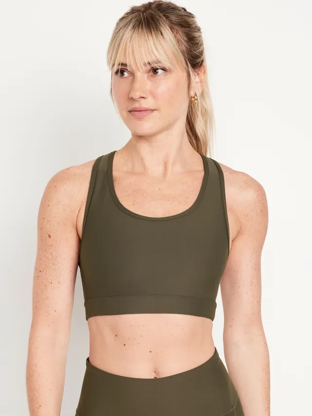 PowerSoft Molded Cup Longline Sports Bra for Women, Old Navy