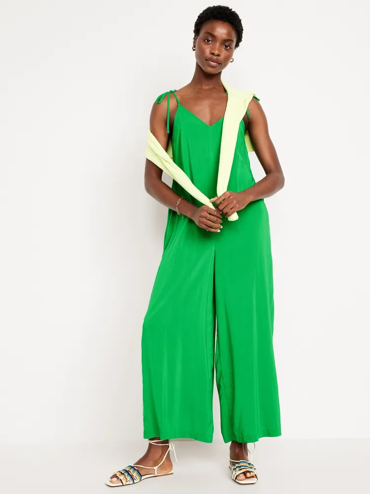 Old Navy Sleeveless Wide-Leg Jumpsuit