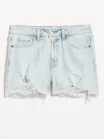 Curvy High-Waisted OG Jean Shorts - 3-inch inseam