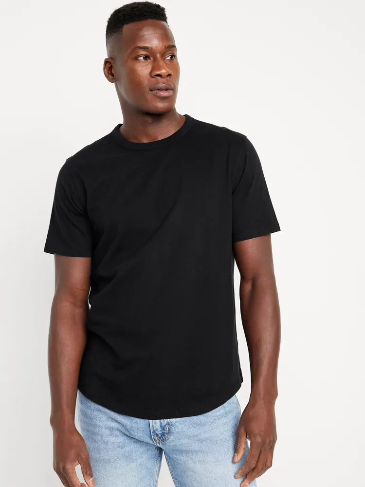 Curved-Hem T-hirt