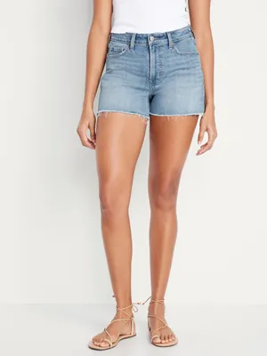 Curvy High-Waisted OG Jean Shorts - 3-inch inseam