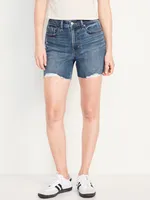 High-Waisted OG Jean Shorts - 5-inch inseam