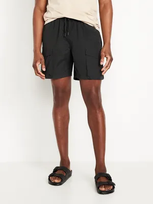 Relaxed Cargo Shorts - 7-inch inseam