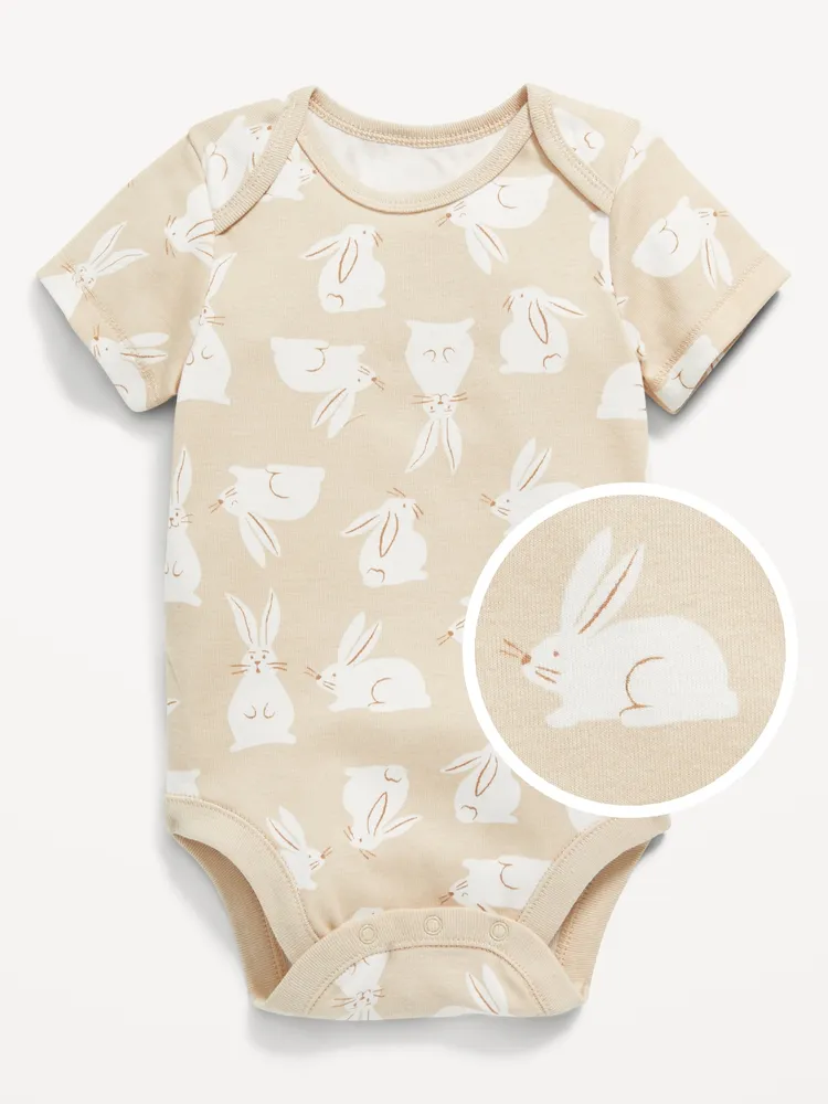 Unisex Printed Bodysuit for Baby