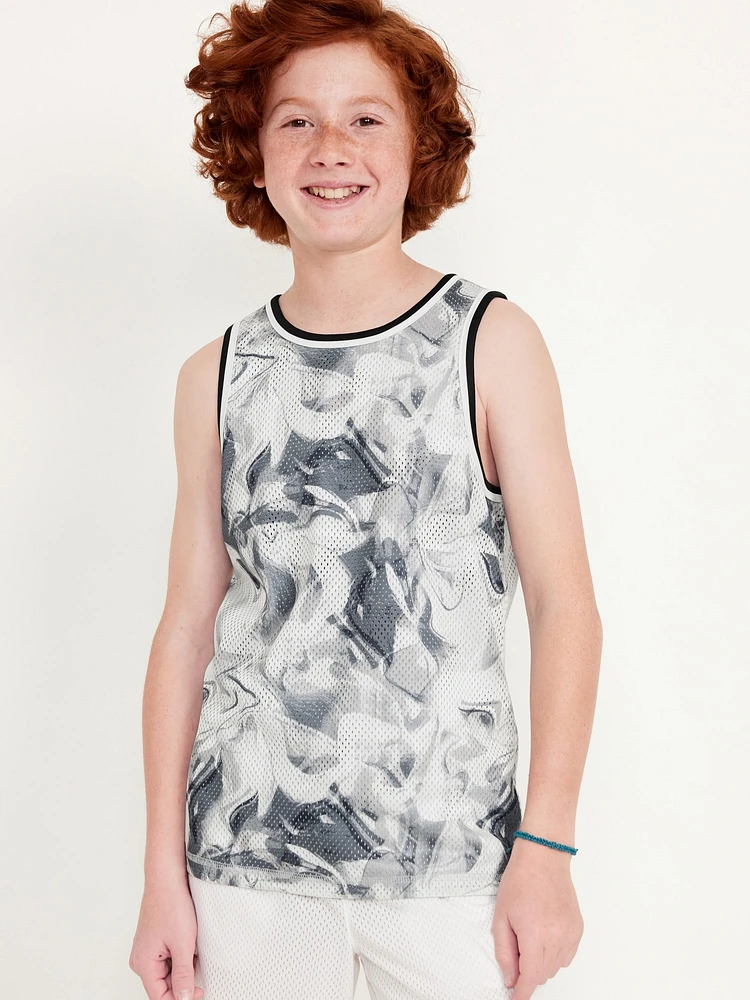 Mesh Performance Tank Top for Boys