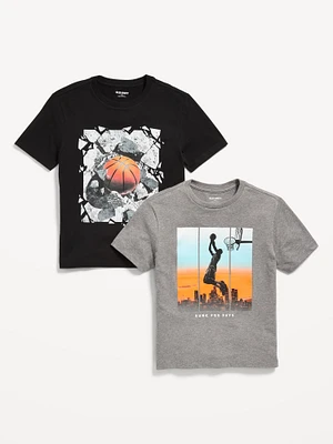 Short-Sleeve Graphic T-Shirt 2-Pack for Boys