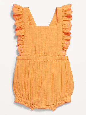 Ruffled One-Piece Romper for Baby