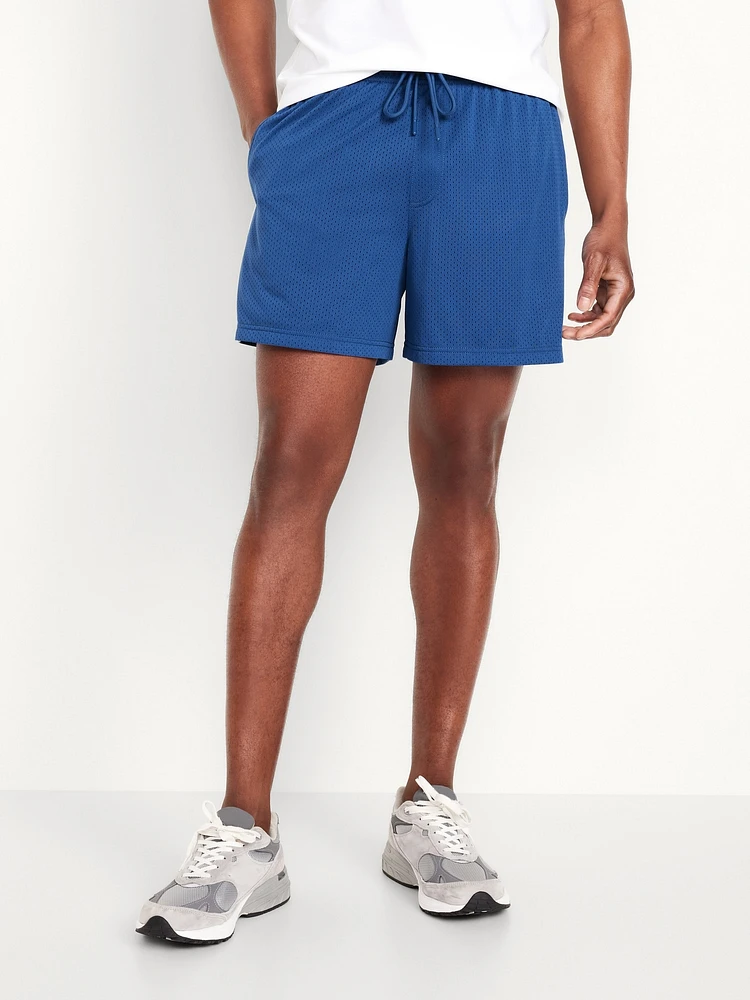 Mesh Performance Shorts - 5-inch inseam