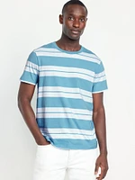 Crew-Neck Striped T-Shirt