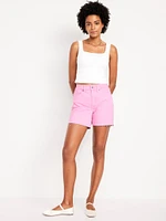 High-Waisted OG Jean Shorts - 5-inch inseam