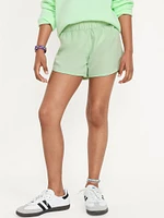 Dolphin-Hem Run Shorts for Girls