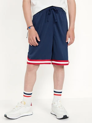 Team USA Graphic Mesh Basketball Shorts for Boys