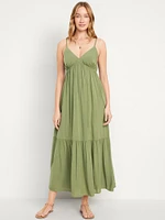 Tiered Maxi Swing Dress