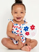 Tie-Bow One-Piece Romper for Baby