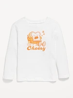 Long-Sleeve Graphic T-Shirt for Toddler Boys