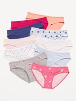 Bikini Underwear 10-Pack for Girls