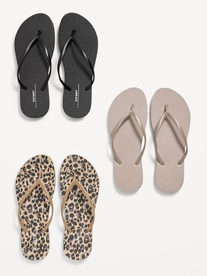 Flip-Flop Sandals 3-Pack (Partially Plant-Based