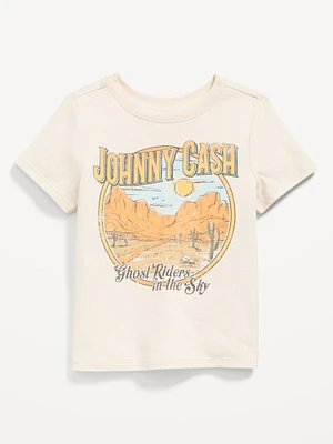 Johnny Cash Unisex Graphic T-Shirt for Toddler