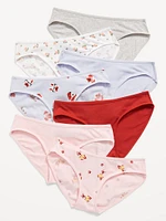 Bikini Underwear 7-Pack for Girls