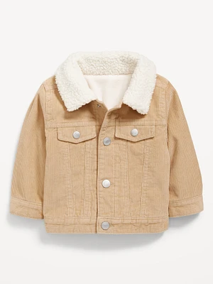 Unisex Trucker Sherpa-Trim Corduroy Jacket for Baby