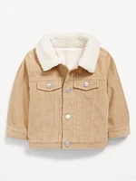 Unisex Trucker Sherpa-Trim Corduroy Jacket for Baby