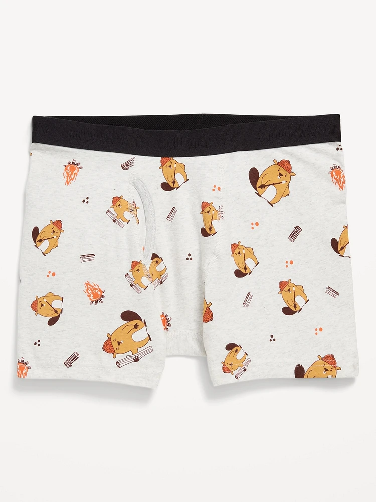 Printed Boxer Briefs - 4.5-inch inseam