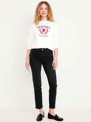 Mid-Rise OG Straight Ankle Jeans