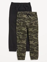 Twill Jogger Pants 2-Pack for Boys