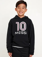 Messi Gender-Neutral Graphic Hoodie for Kids