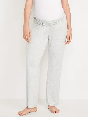 Maternity Rollover Waist Pajama Pants