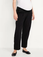 Maternity Rollover-Waist Billie Trouser