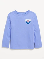 Long-Sleeve Graphic T-Shirt for Toddler Girls