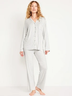 Knit Jersey Pajama Pant Set