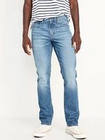 Straight Five-Pocket Built-In Flex Jeans