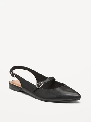 Slingback Mary Jane Flats