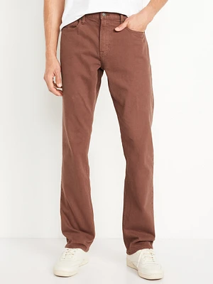 Straight Five-Pocket Built-In Flex Pants