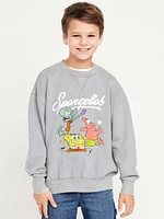 SpongeBob SquarePantsOver-Sized Gender-Neutral Sweatshirt for Kids